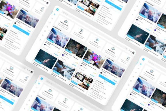 Course Dashboard UI Kit
