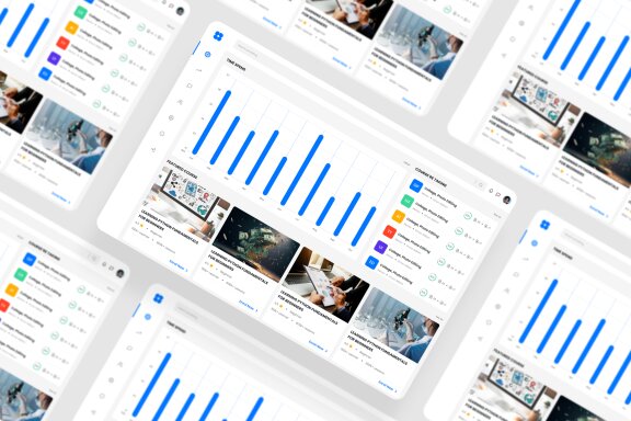 Course Dashboard UI Kit