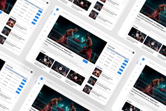 Sport Dashboard UI Kit