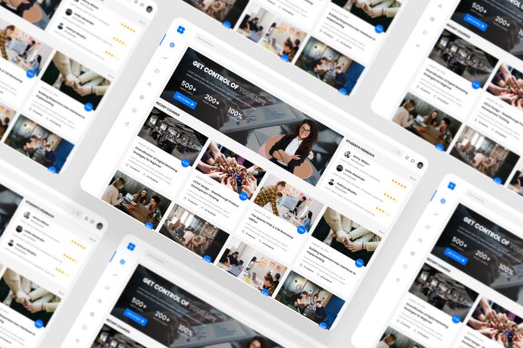 Course Dashboard UI Kit