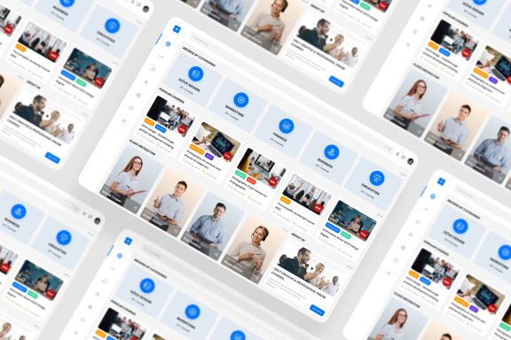 Course Dashboard UI Kit