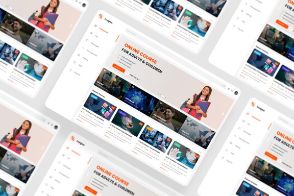 Course Dashboard UI Kit