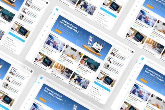 Course Dashboard UI Kit