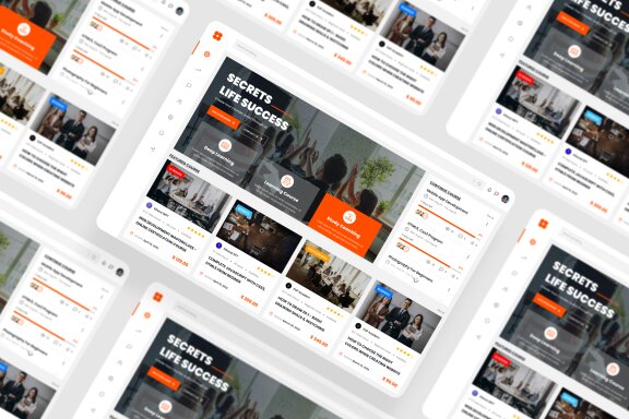 Course Dashboard UI Kit