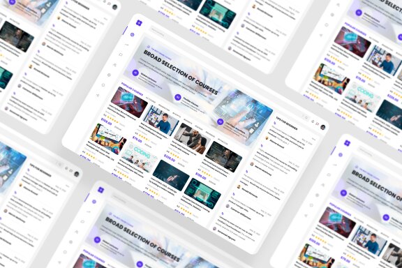Course Dashboard UI Kit