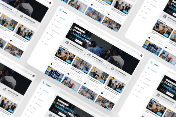 Course Dashboard UI Kit