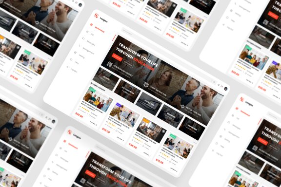 Course Dashboard UI Kit