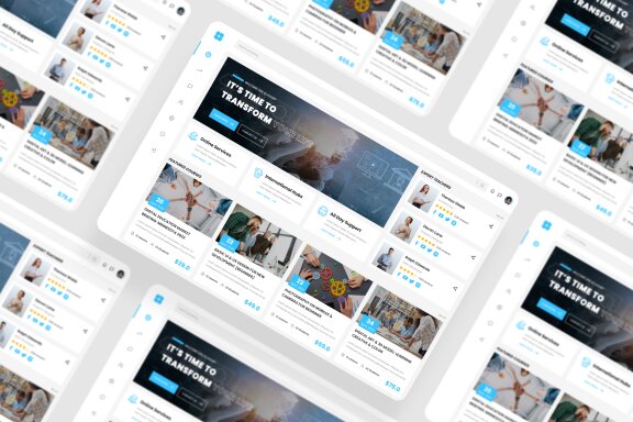 Course Dashboard UI Kit