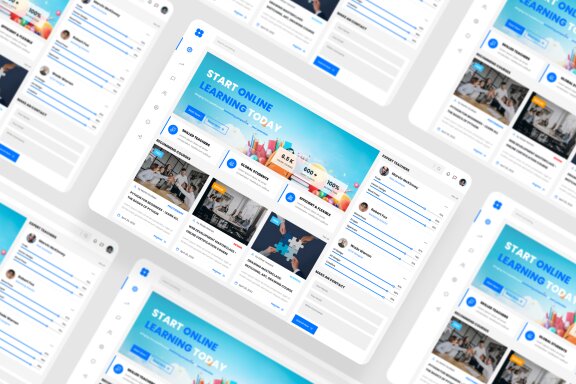 Course Dashboard UI Kit