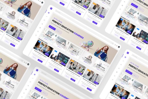 Course Dashboard UI Kit