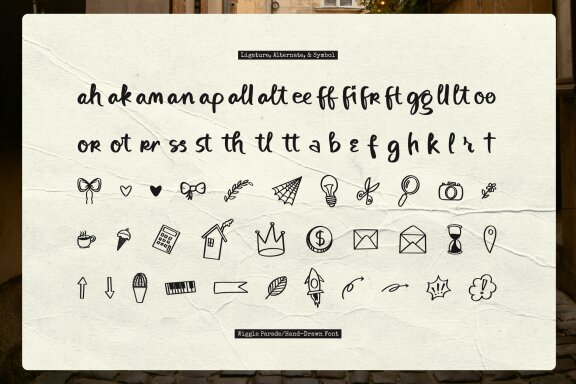 Wiggle Parade | Hand Drawn Playful