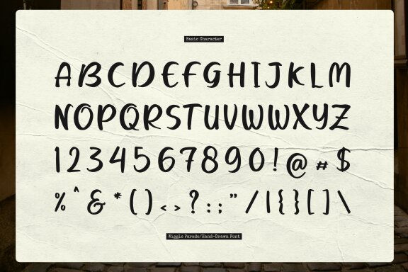 Wiggle Parade | Hand Drawn Playful