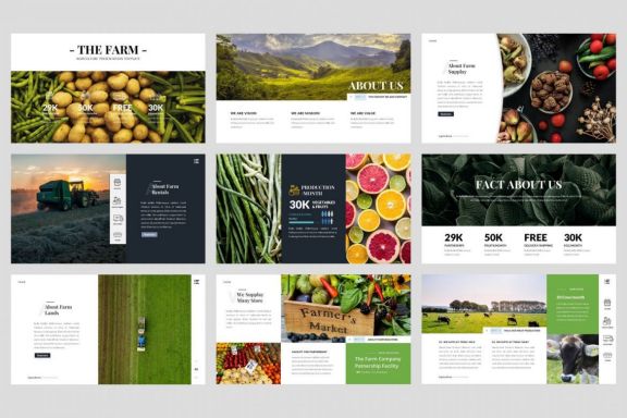 Farm - Agriculture keynote Template