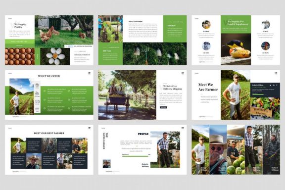 Farm - Agriculture keynote Template