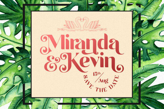 Arisan - Display Font Style