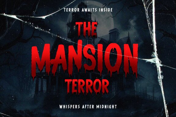 Soulcore Horror Display Font