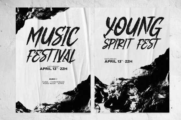 Rawra Brush | Solid Hand Drawn Brush