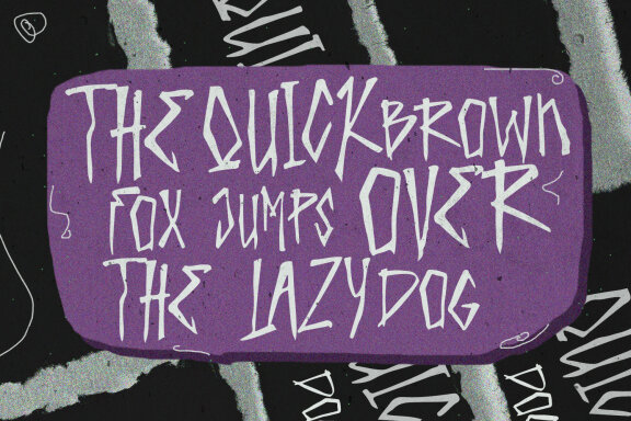 Creash Dump Handwritten Brush Font