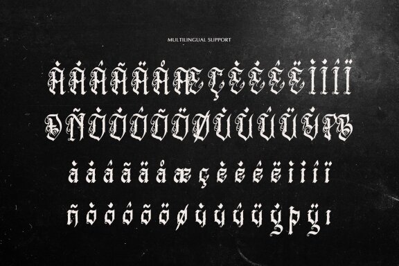 Walter Notailor | Blackletter Typeface