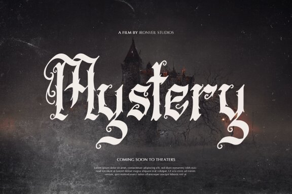 Walter Notailor | Blackletter Typeface