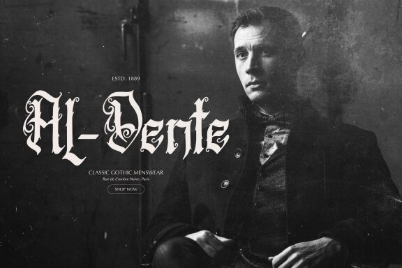 Walter Notailor | Blackletter Typeface