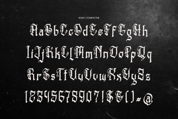 Walter Notailor | Blackletter Typeface