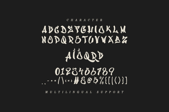 Alliaqz Graffiti Display Font