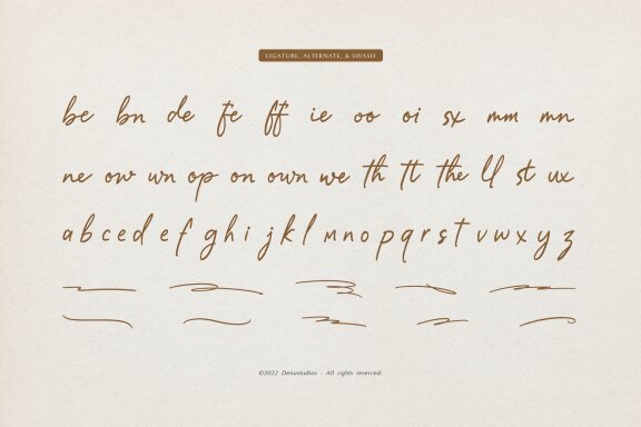 Day Dreaming | Script Handwritten