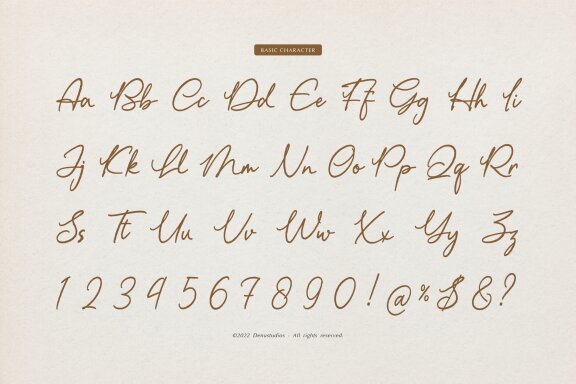 Day Dreaming | Script Handwritten