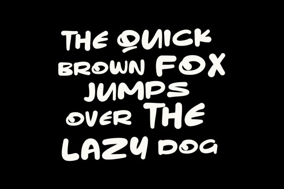 Dopa Stich Graffity Brush Display Font