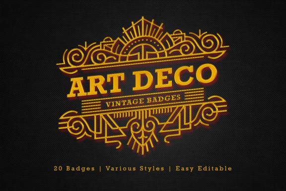 Art Deco - Vintage Badges