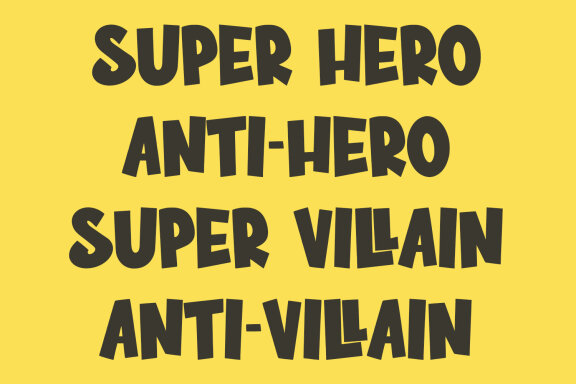 Blofust Bold Comic Display Font