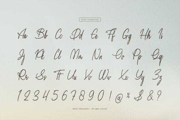 Daily Miracle | Script Handwritten