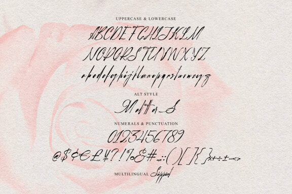 Smal Matter Classic Handwritten Script Font