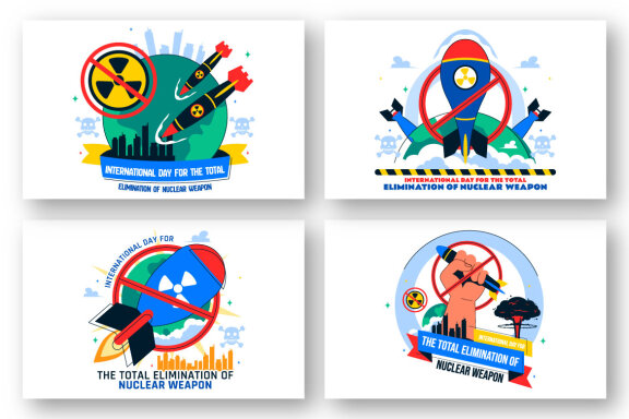 10 Total Elimination of Nuclear Weapon Illustration