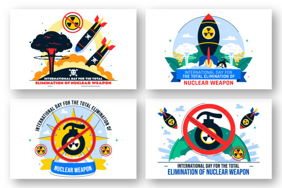 10 Total Elimination of Nuclear Weapon Illustration