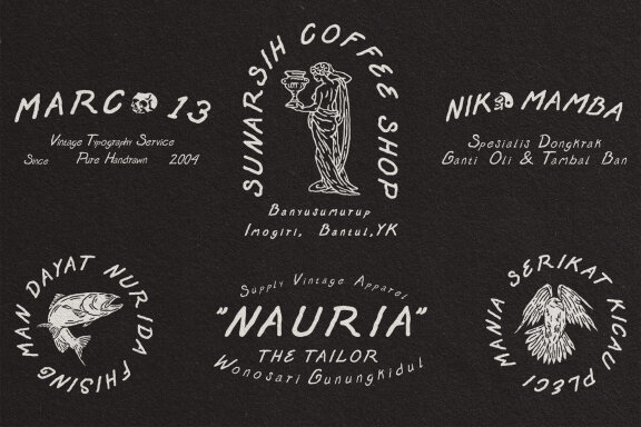 Noeha Font Handwritten + Illustrations