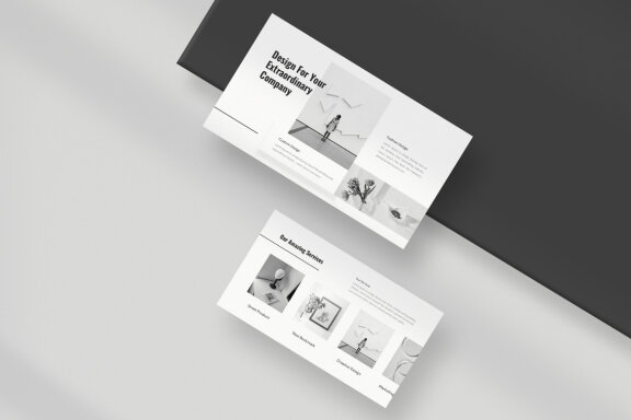 Monora - Monochrome PowerPoint Template