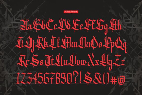Better Fields | Blackletter Typeface