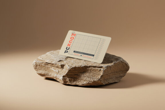 Personal Card Stone Set Mockups