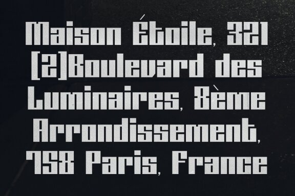 Doxy Bold | Display Geometric Sans