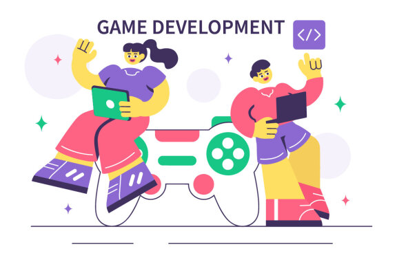 10 Game Development Process Illustration