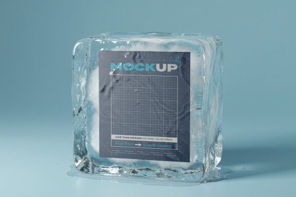 The Ice Cubes Poster Mockups