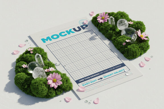 Poster Mockups with Moss