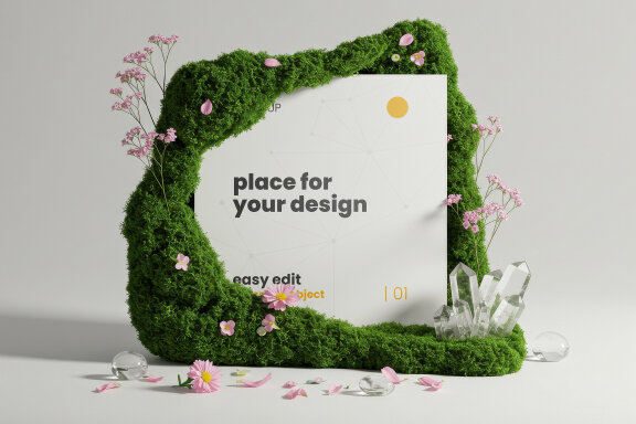 Poster Mockups with Moss