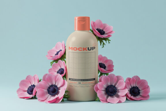 Product Bottles Packaging Mockups