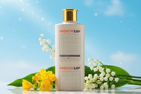 Product Bottles Packaging Mockups