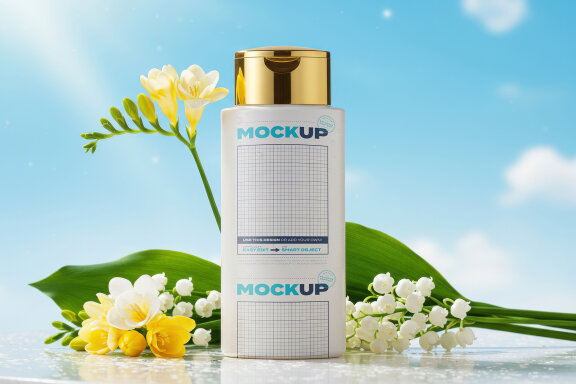 Product Bottles Packaging Mockups