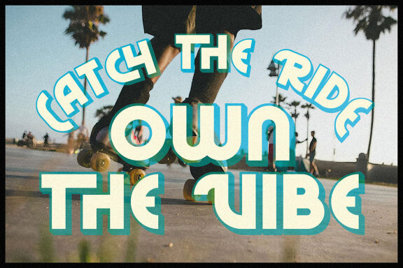 Retro Rush - Bold Display Font