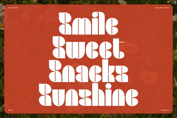 Manke Larky | Bold Display Sans